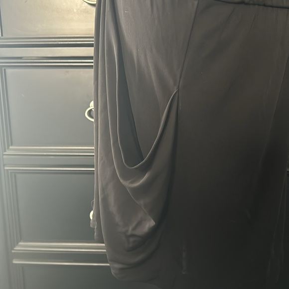 Rachel Ray draped black dress, size small. - Picture 5 of 6